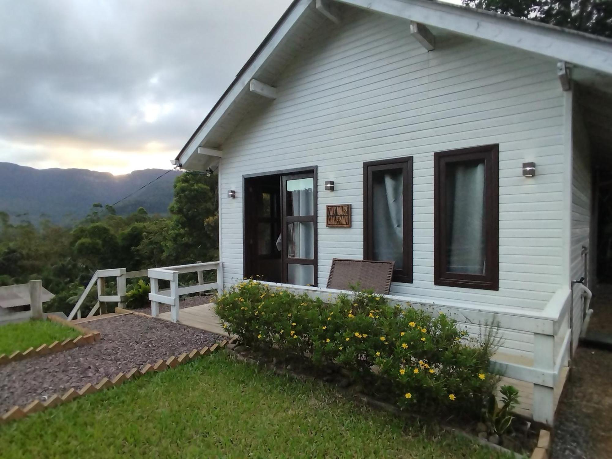 פראיה גראנדה Tiny House Canjerana - Cabana Com Vista Dos Canyons מראה חיצוני תמונה